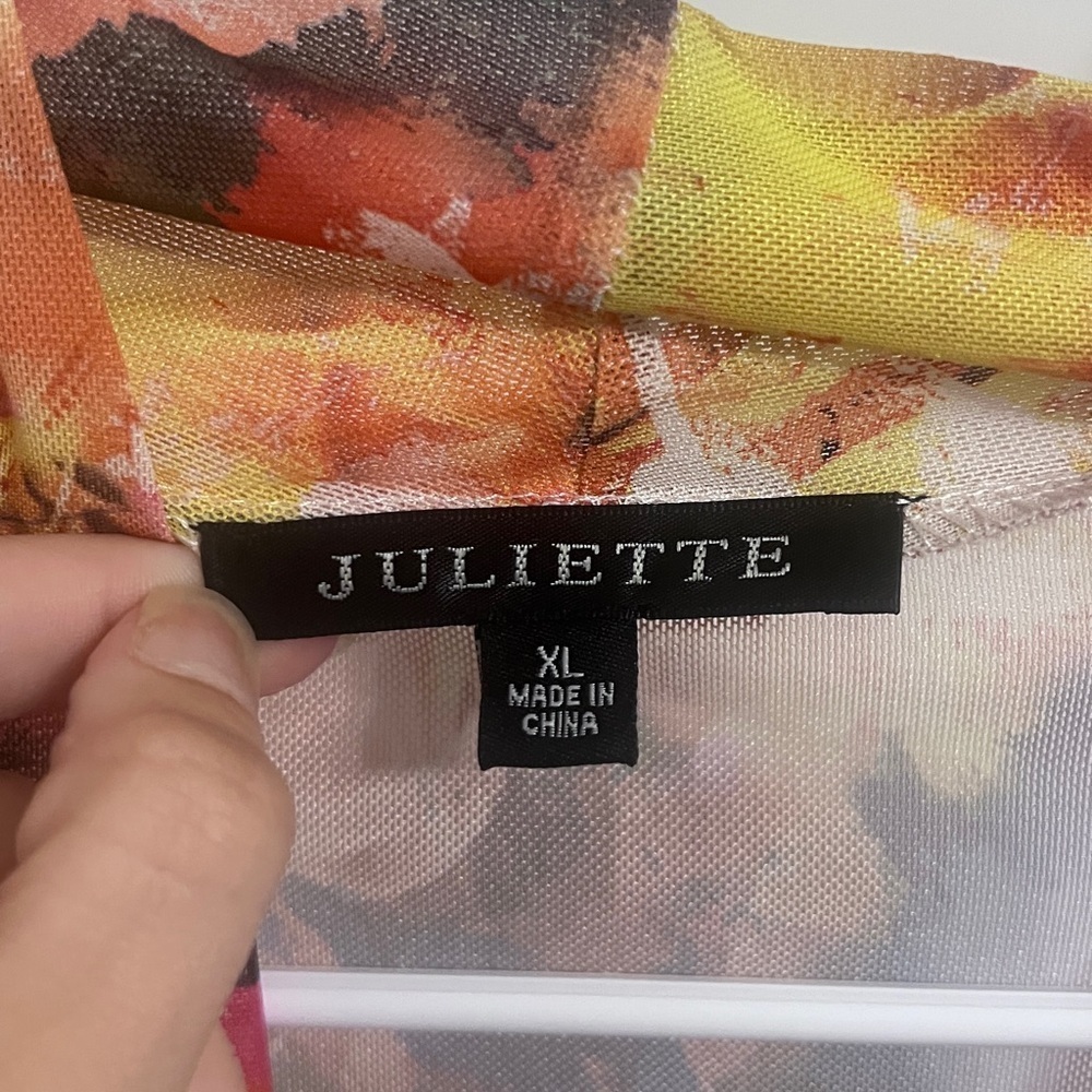 FINAL PRICE Anthropologie Juliette Vibrant Blouse - Picture 2 of 6
